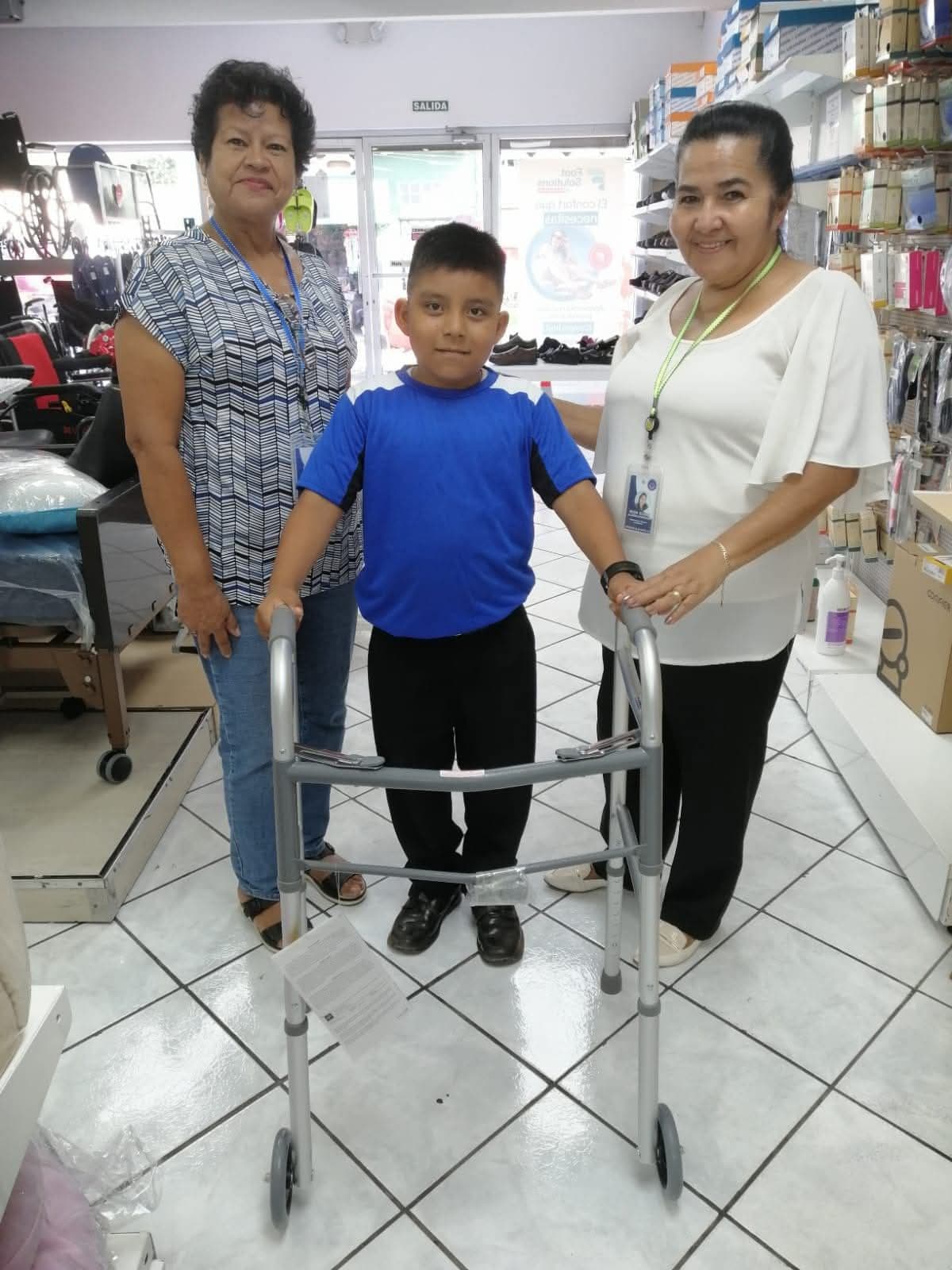 DONACIÓN DE ANDADERA